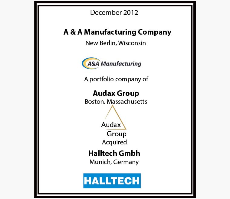 A&A Manufacturing Company