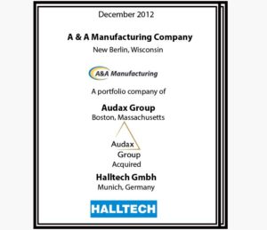 A&A Manufacturing Company