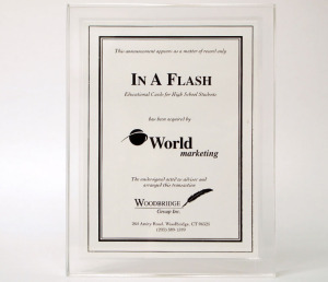In a Flash