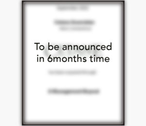 Blurred Tombstone