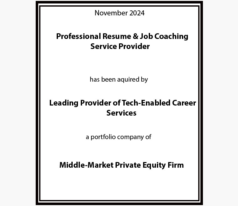 Professional Resume & Job Coaching Service Provider