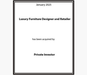 Luxury Furniture Designer and Retailer