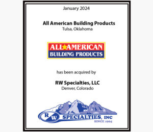 All American Building Products