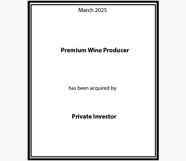 Premium Wine Producer