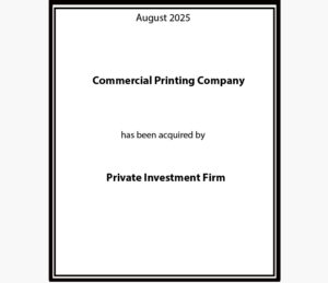 Commercial Printing Company
