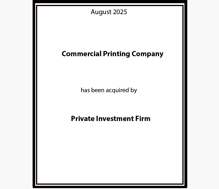 Commercial Printing Company